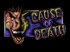 Cause Of Death - Head And Logo