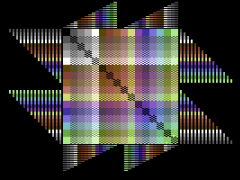Multicolor Testscreen