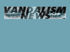 Vandalism News 51 - Main Menu Logo