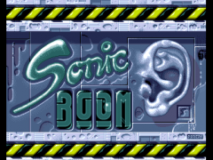 Sonic Boom Title Screen