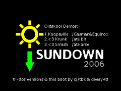 Sundown 2006 boot