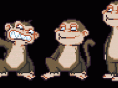Evil monkey