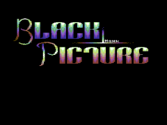 Black picture logo